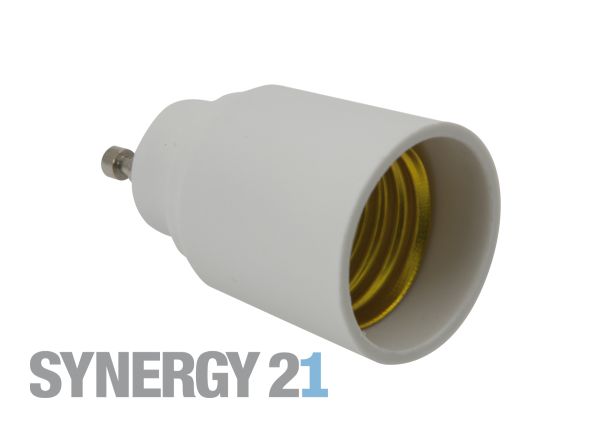 LED Adapter fr LED Leuchtmittel GU10 >E27 SOFORT VERFGBAR